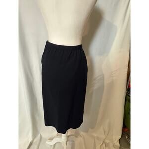 Vintage Newsport 100% Wool Pencil Skirt Midi